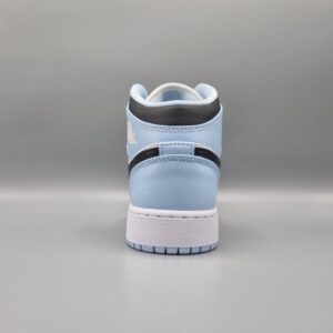 Nike Air Jordan 1 Mid (GS) Ice Blue – Bild 4