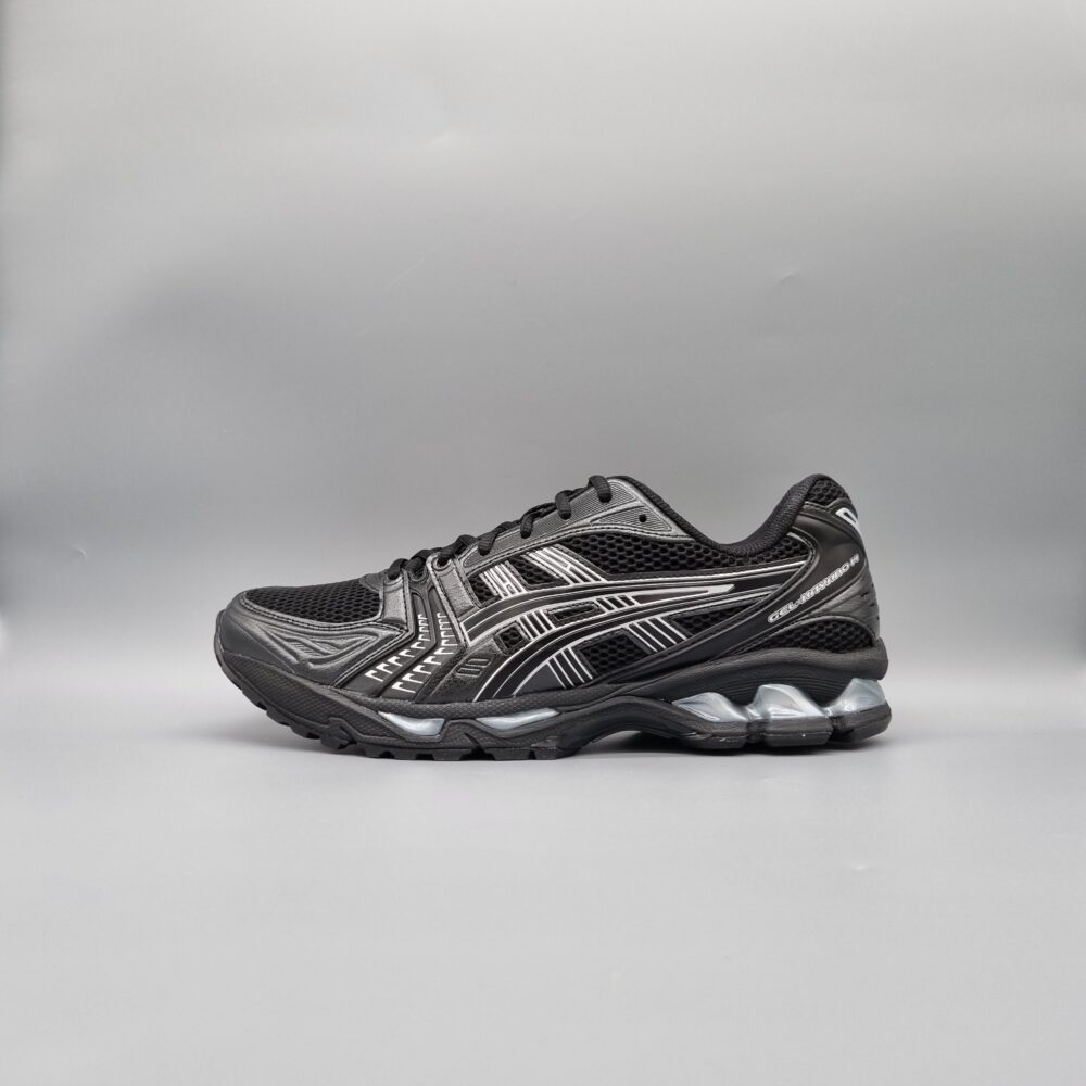 Asics Gel-Kayano 14 Black Pure Silver