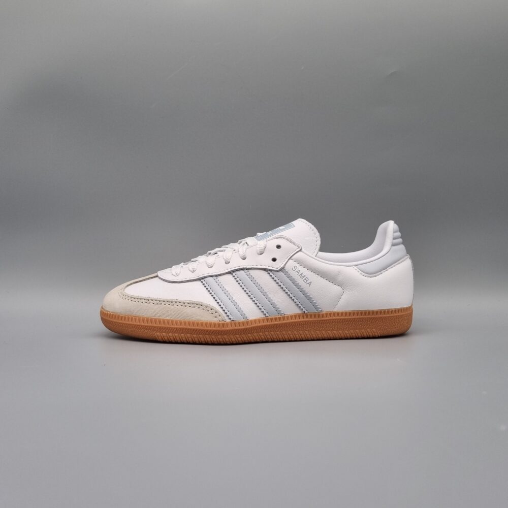 adidas Samba OG White Halo Blue Gum (Women's)