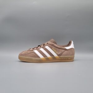 adidas Gazelle Indoor Earth Strata White Gold Metallic