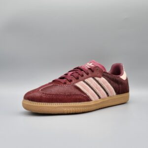 adidas Samba OG Maroon Sand Strata Pony (Women's) – Bild 2