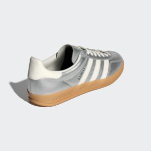 adidas Gazelle Indoor Silver Metallic Core White (Women's) – Bild 4