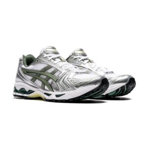 ASICS Gel-Kayano 14 White Pure Silver Slate Grey Sage – Bild 2