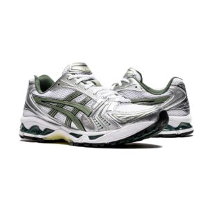 ASICS Gel-Kayano 14 White Pure Silver Slate Grey Sage – Bild 4
