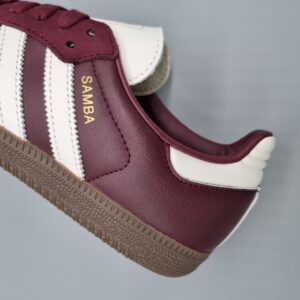 adidas Samba OG Maroon Off White Gum (Womens) – Bild 3