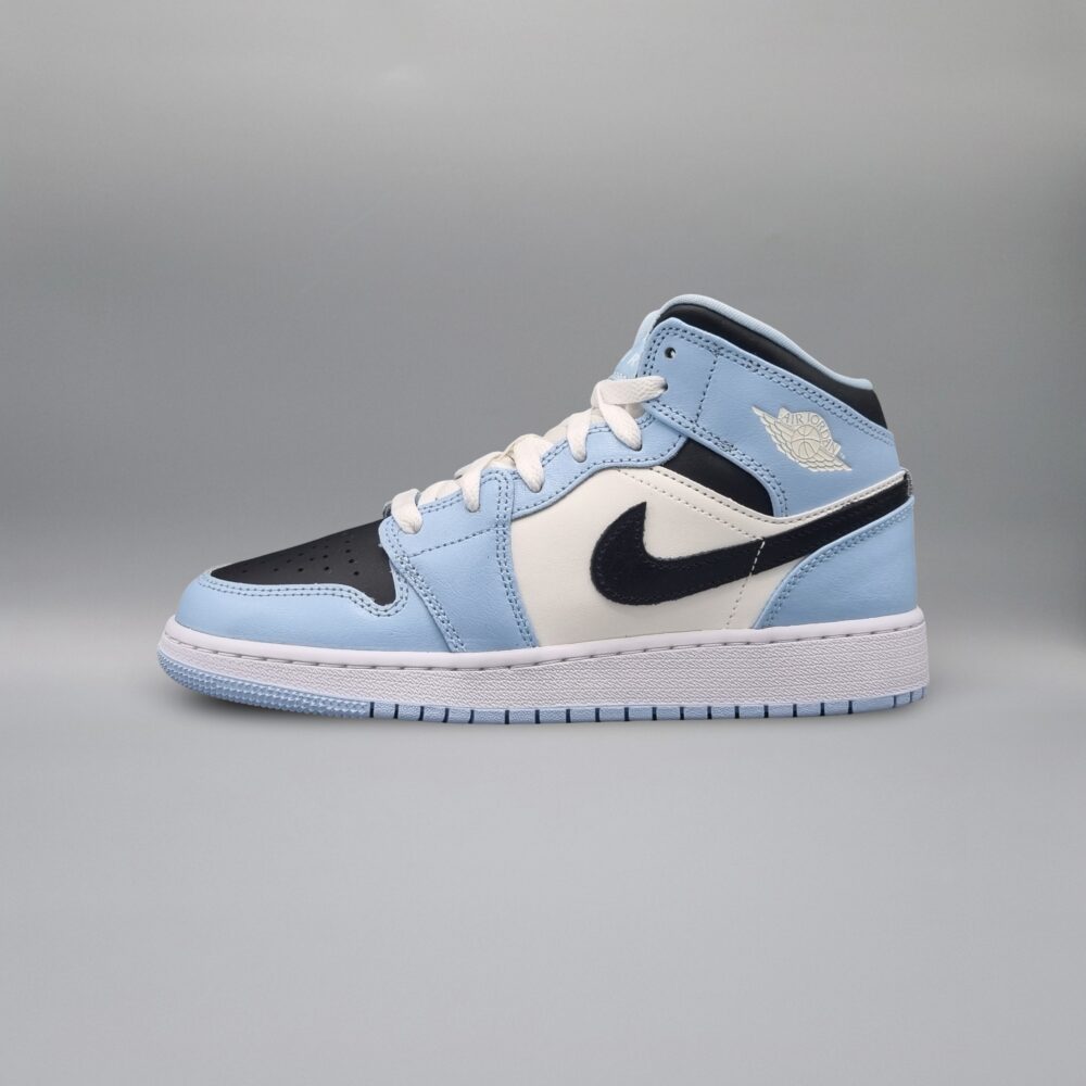 Nike Air Jordan 1 Mid (GS) Ice Blue