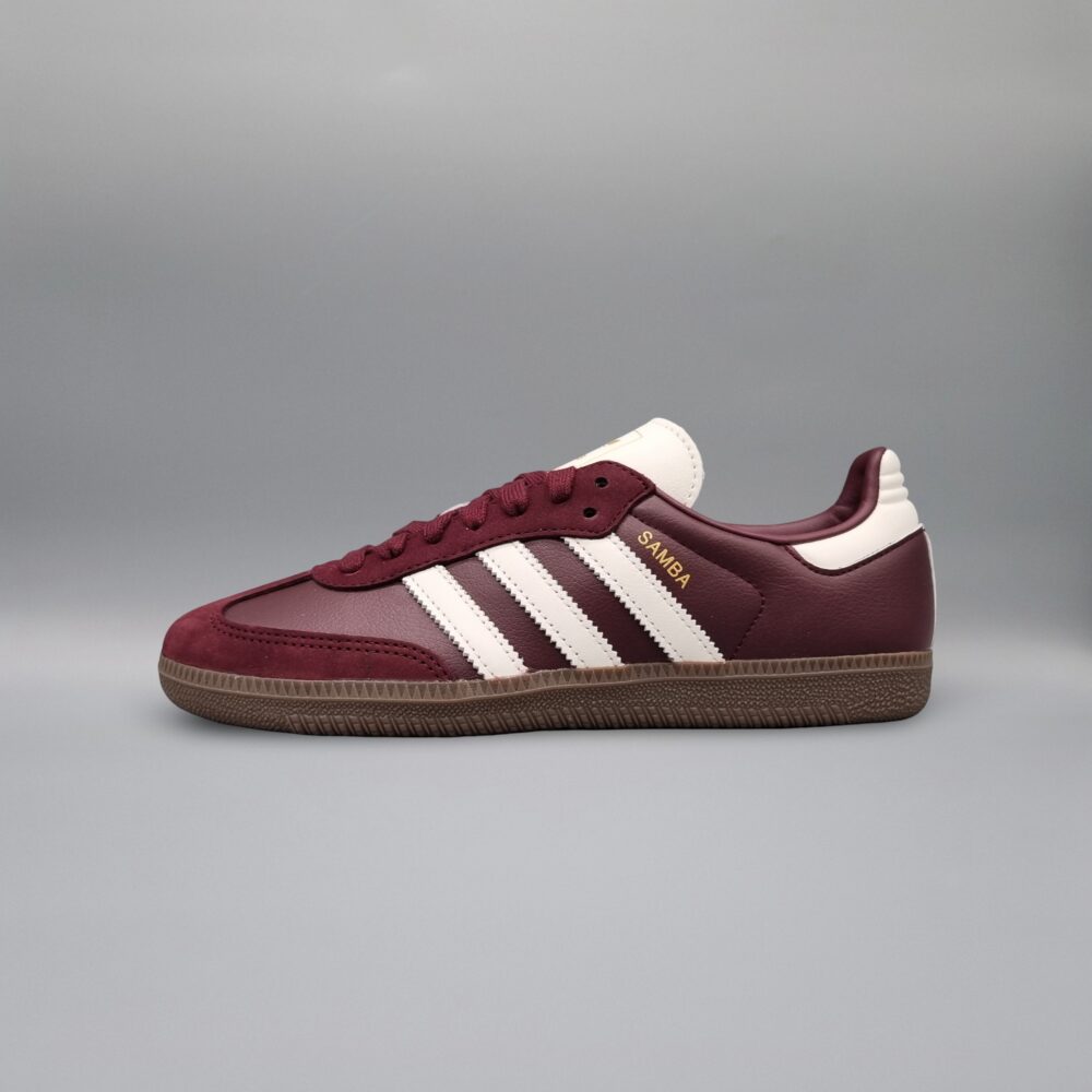 adidas Samba OG Maroon Off White Gum (Womens)