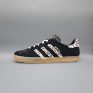 adidas Gazelle (GS) Black Leopard