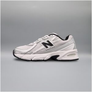 New Balance 740 White Silver Metallic Navy