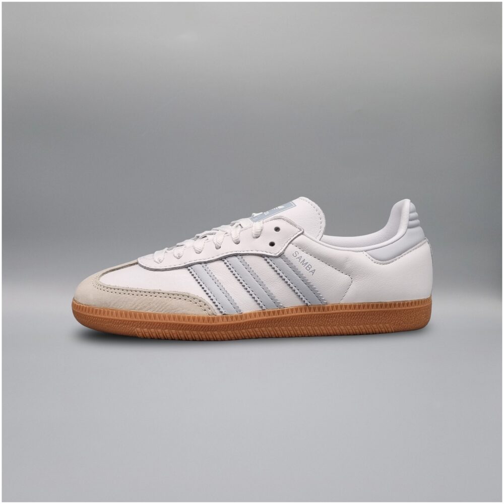 adidas Samba OG White Halo Blue Gum (Women's)