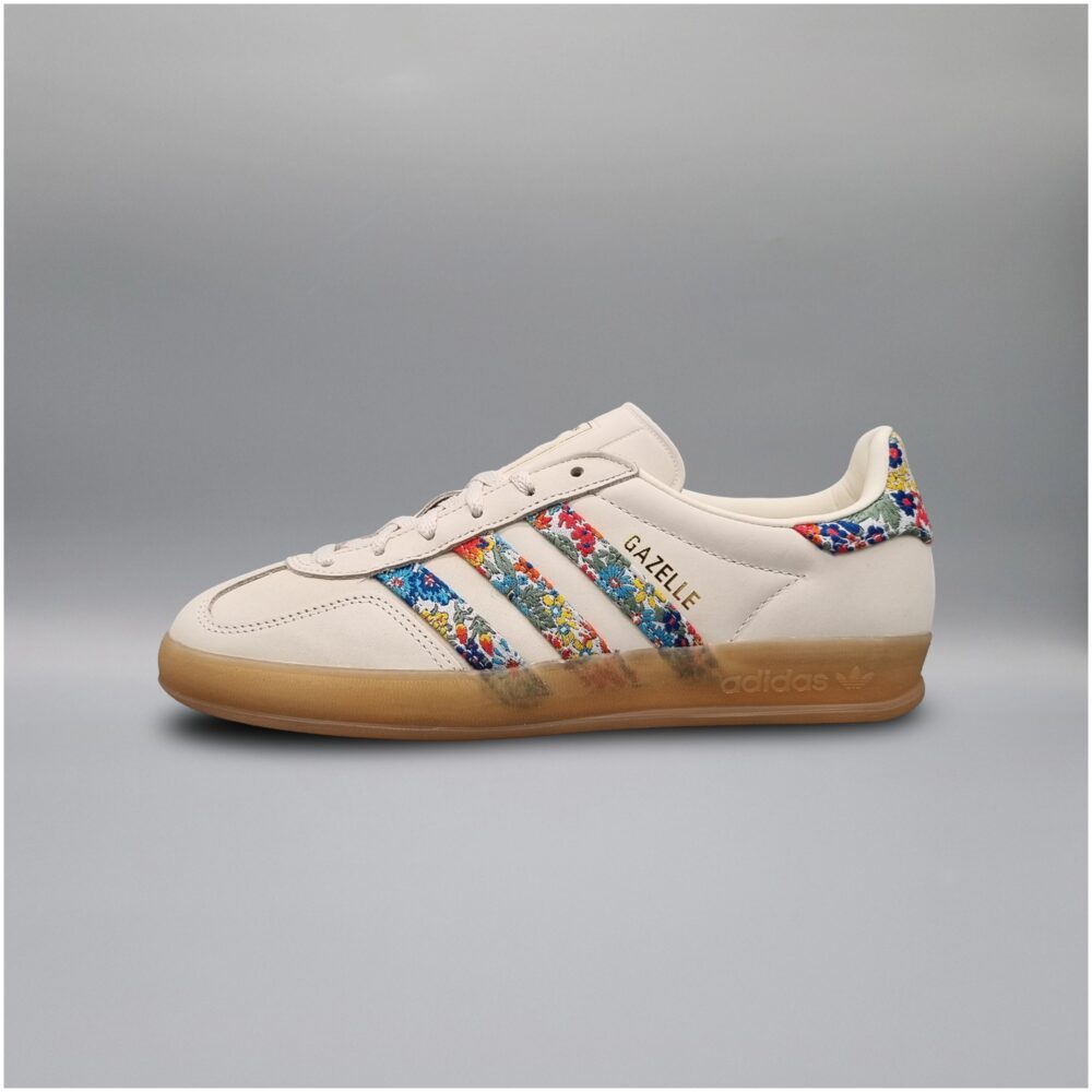 adidas Gazelle Indoor Liberty London Floral Embroidery Stripes (Women's)