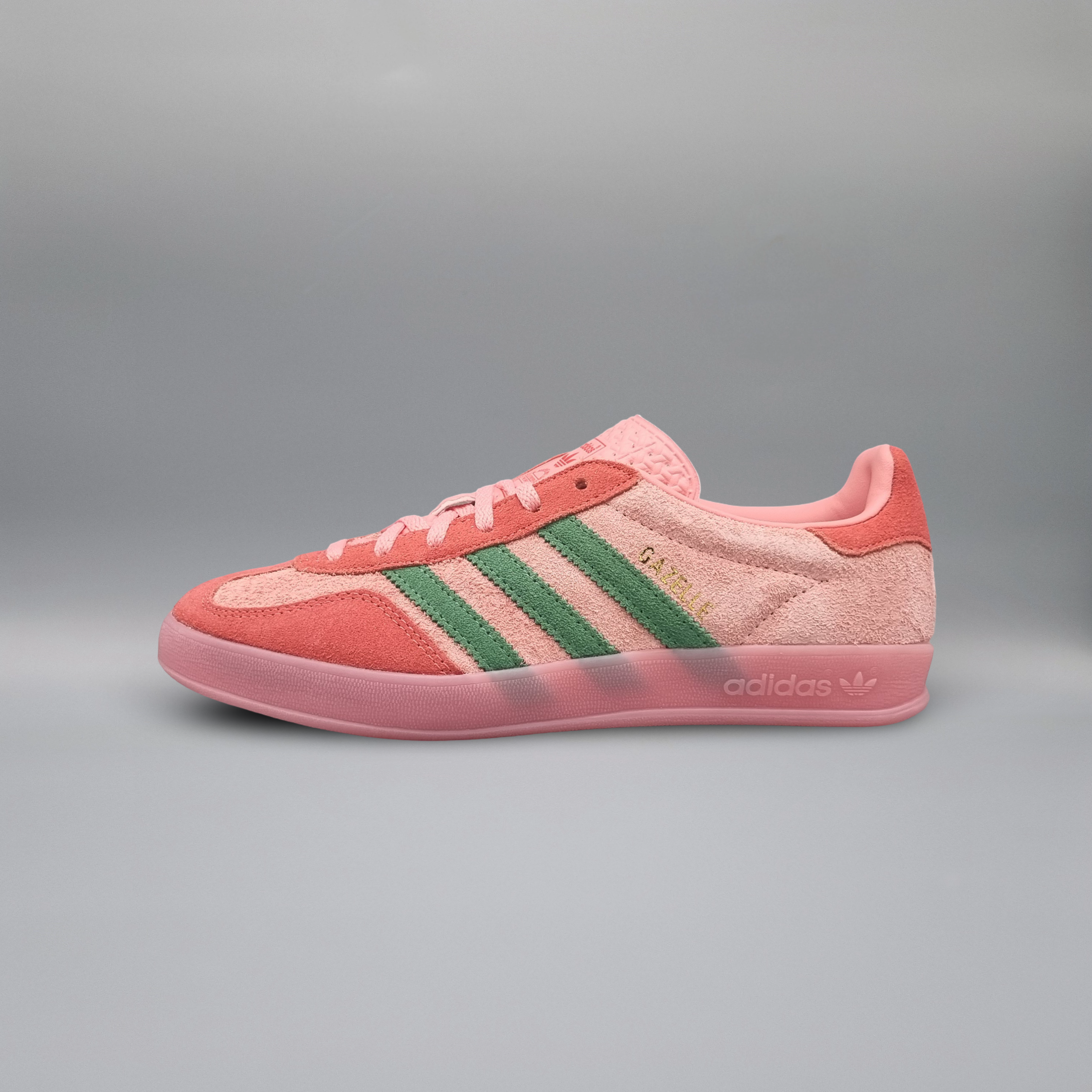 adidas Gazelle Indoor Semi Pink Spark Preloved Scarlet (Womens)