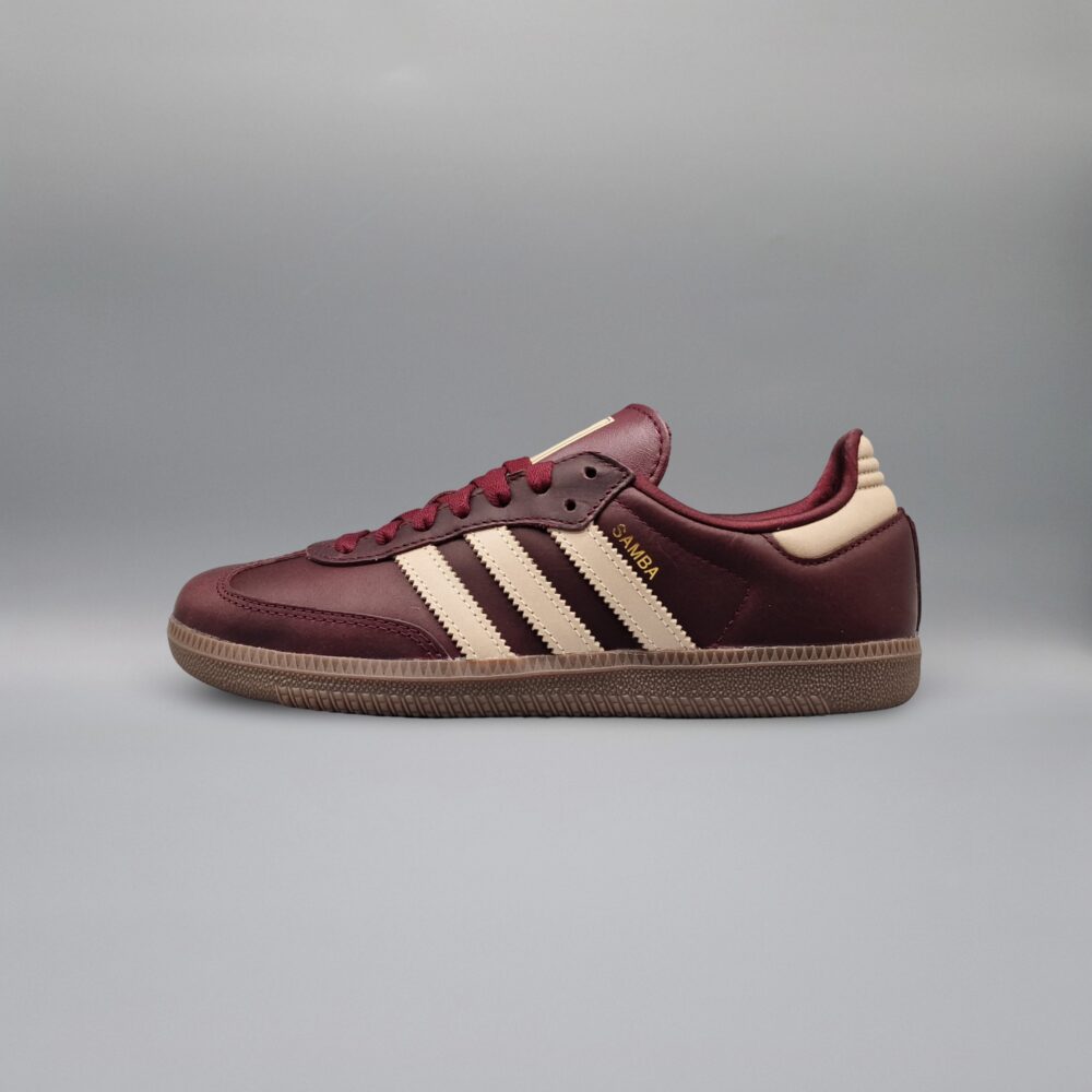 adidas Samba OG Maroon Crystal Sand (Womens)