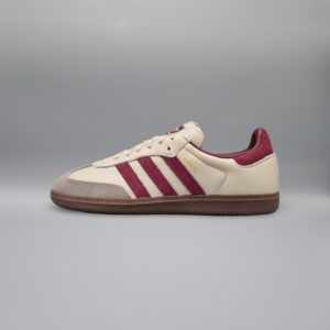 adidas Samba OG Putty Grey Maroon