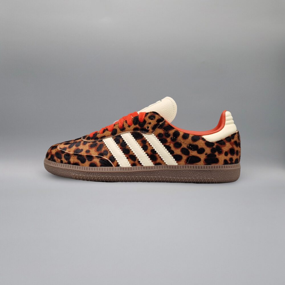 adidas Samba OG Preloved Red Leopard