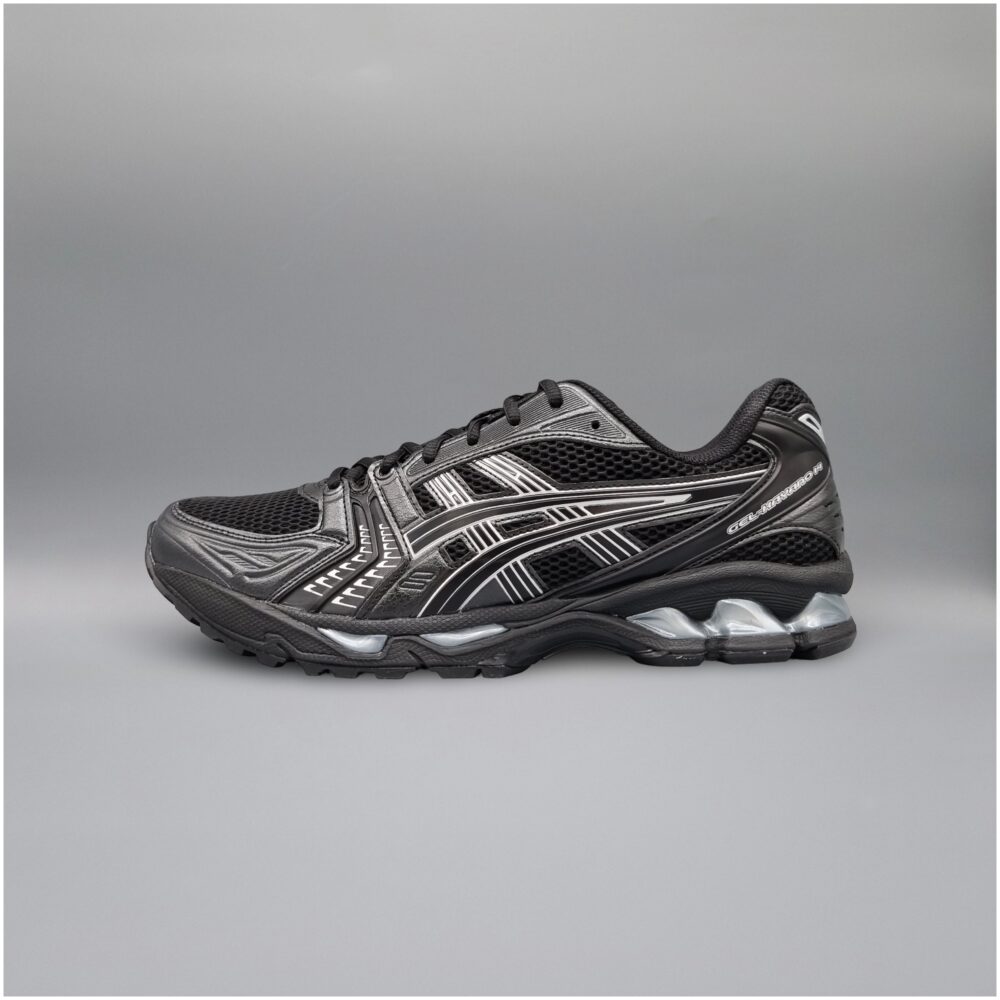 Asics Gel-Kayano 14 Black Pure Silver