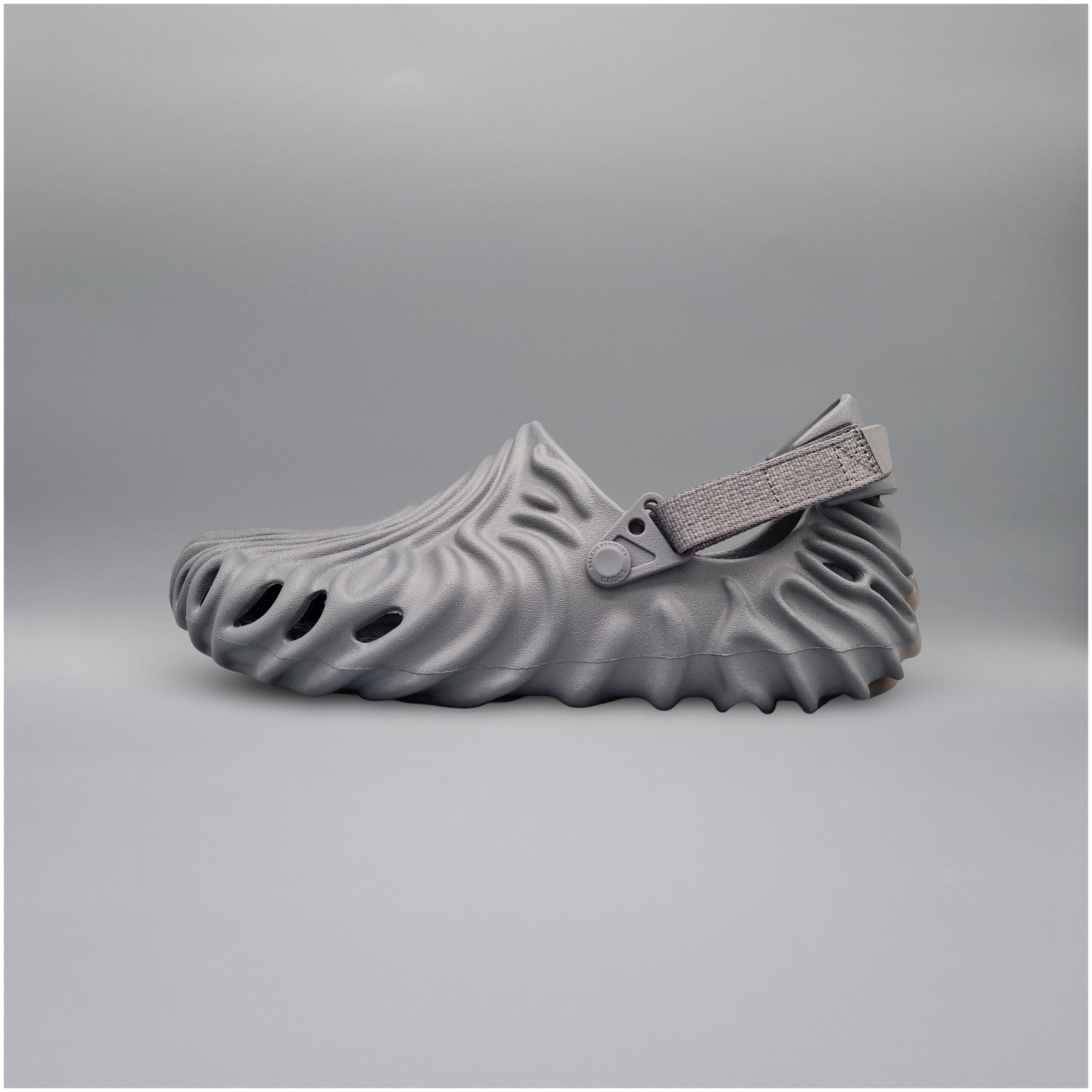 Crocs Polleg Clog by Salehe Bembury Niagara Grey