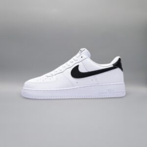 Nike Air Force 1 Low '07 White Black Pebbled Leather