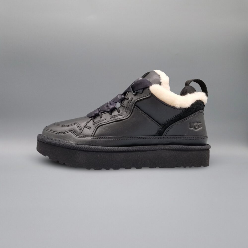 UGG Lowmel Leather Black (Women's)
