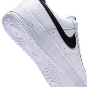 Nike Air Force 1 Low '07 White Black Pebbled Leather – Bild 4