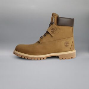 Timberland 6 Inch Premium Waterproof Boot Nubuck Olive Brown