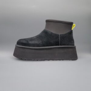 UGG Classic Mini Dipper Boot Black Yellow