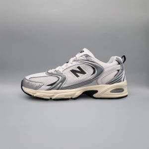 New Balance 530 Silver Metallic Black Cement