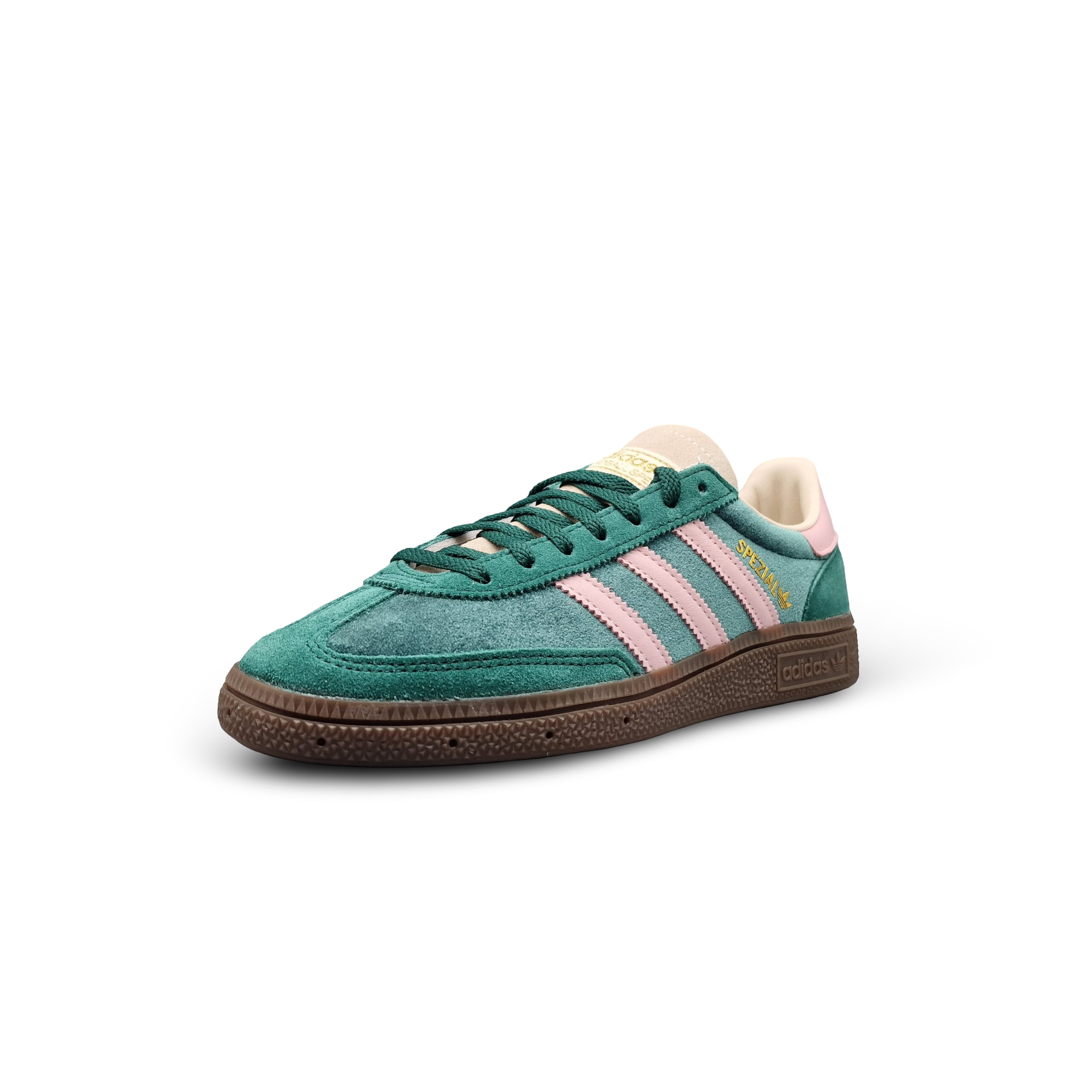 adidas Handball Spezial Green Pink Velvet (Womens) – Bild 2