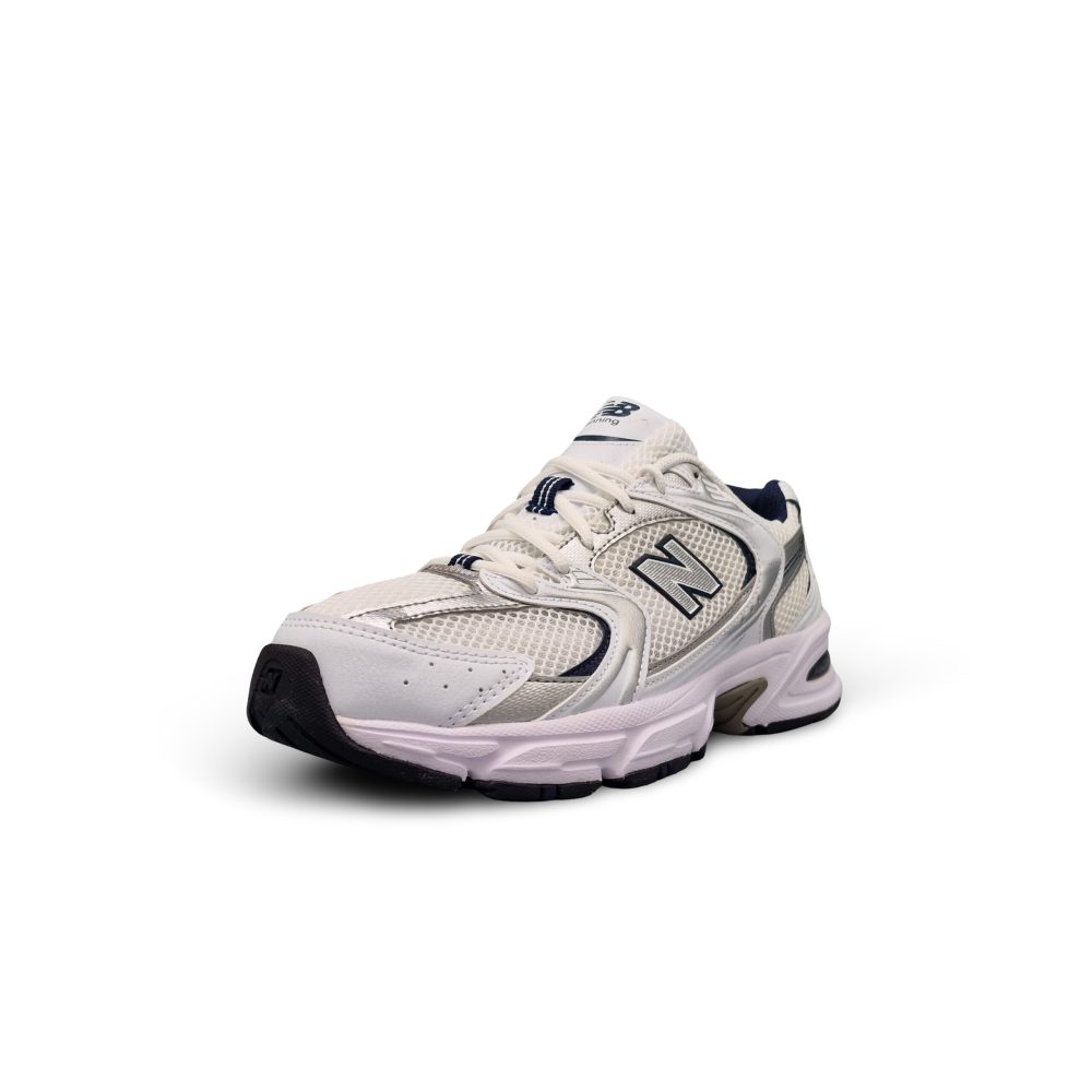 New Balance 530 White Silver Navy