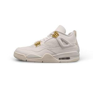 Nike Air Jordan 4 Retro Metallic Gold (Womens)