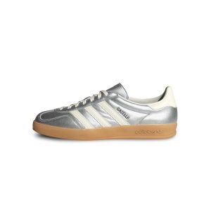 adidas Gazelle Indoor Silver Metallic Core White (Women's)