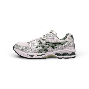ASICS Gel-Kayano 14 White Pure Silver Slate Grey Sage