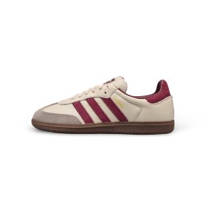 adidas Samba OG Putty Grey Maroon