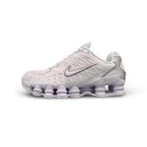 Nike Shox TL White Metallic Silver (Womens)