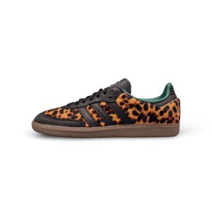 adidas Samba OG Black Green Leopard