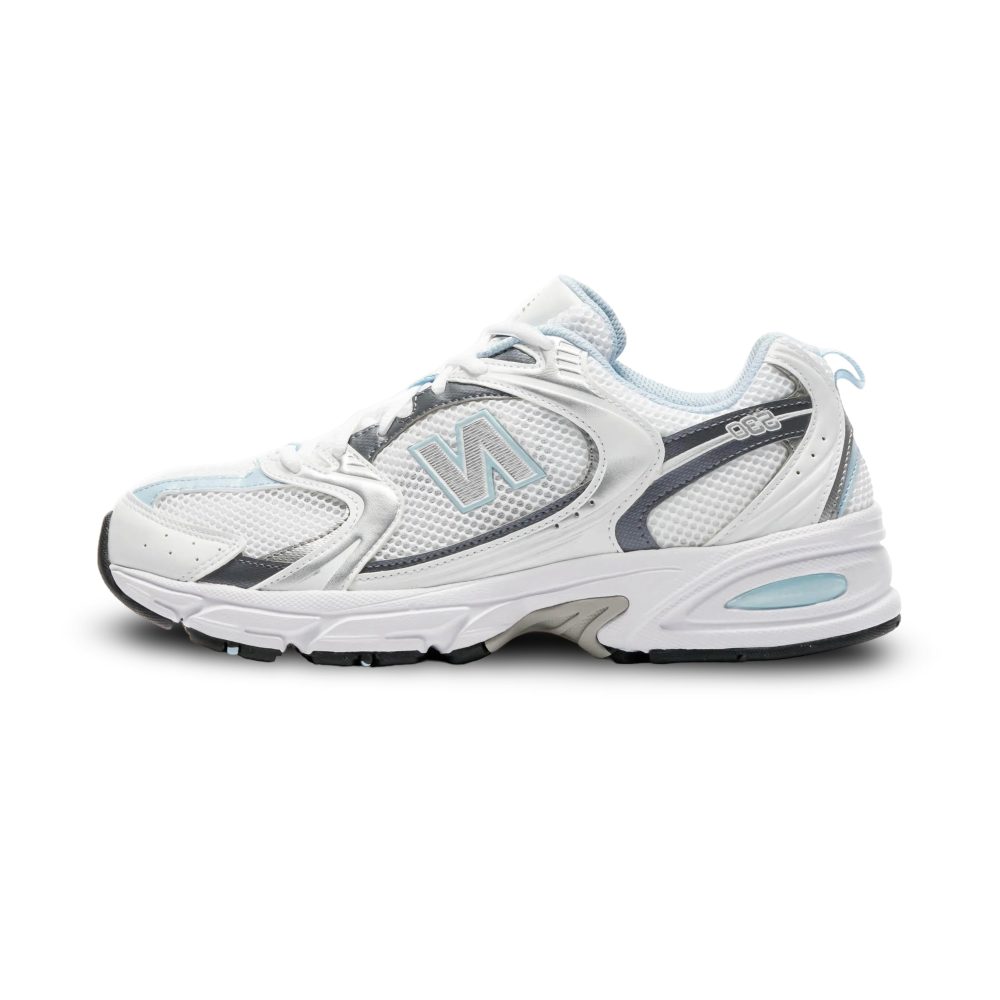 New Balance White Light Chrome Blue