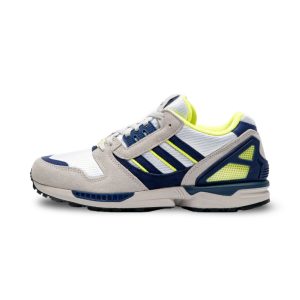 adidas ZX 8000 White Dark Blue Grey