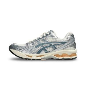 Asics Gel-Kayano 14 Birch Pure Silver Teal Gold