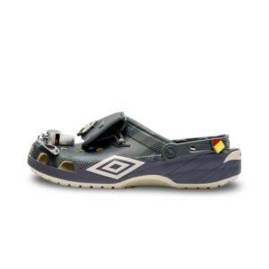 Umbro x Crocs Classic Clogs Bone & Slate Grey