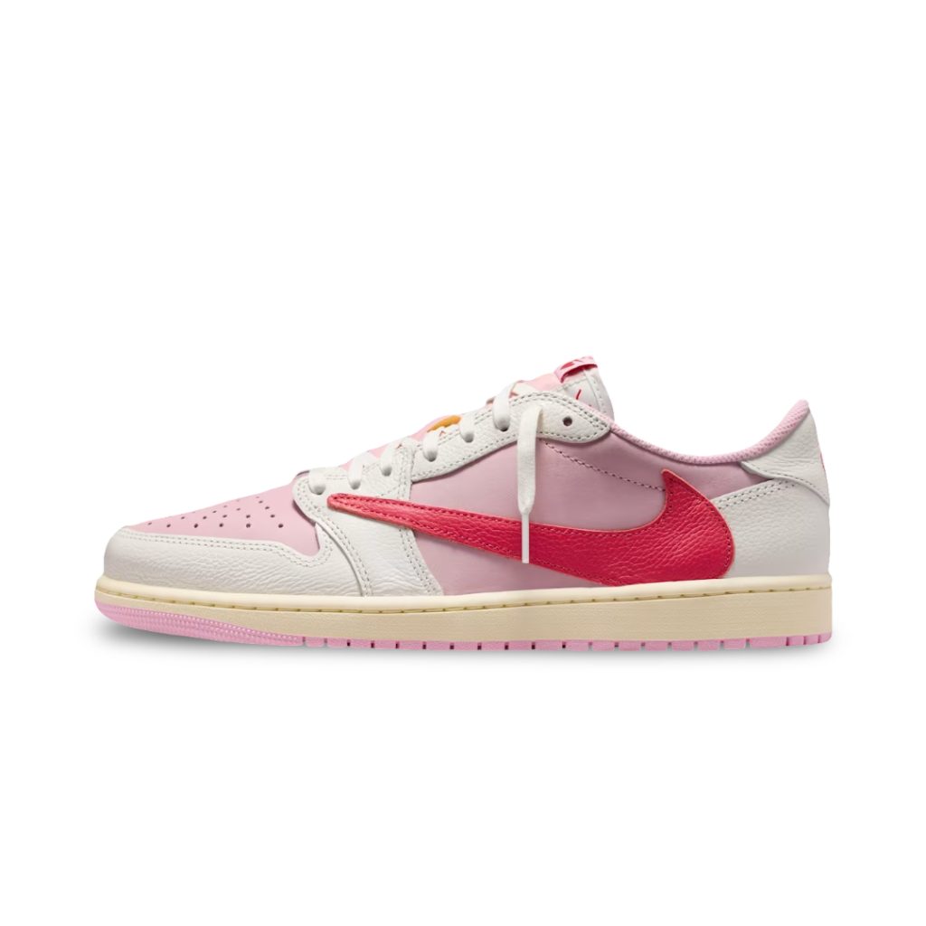 Nike Air Jordan 1 Low OG SP Travis Scott Sail Tropical Pink