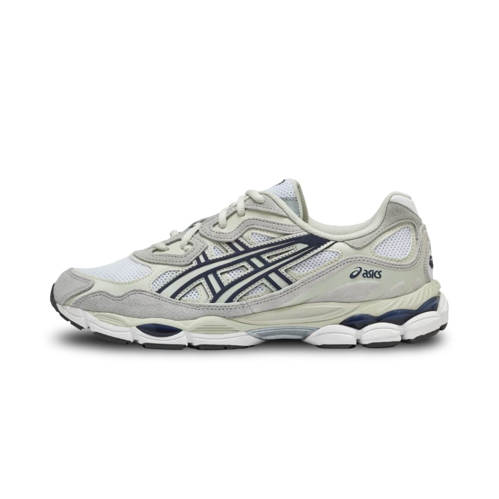 Asics Gel-NYC White Midnight Navy Grey