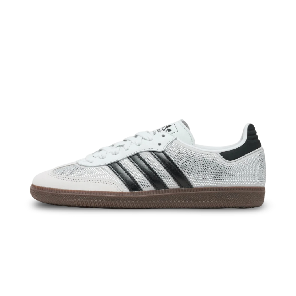 adidas Samba OG Rhinestone Crystal Silver