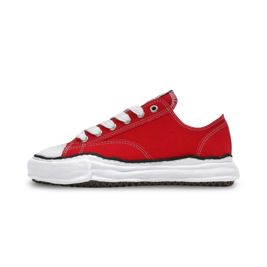 Maison Mihara Yasuhiro Peterson OG Sole Canvas Low Red