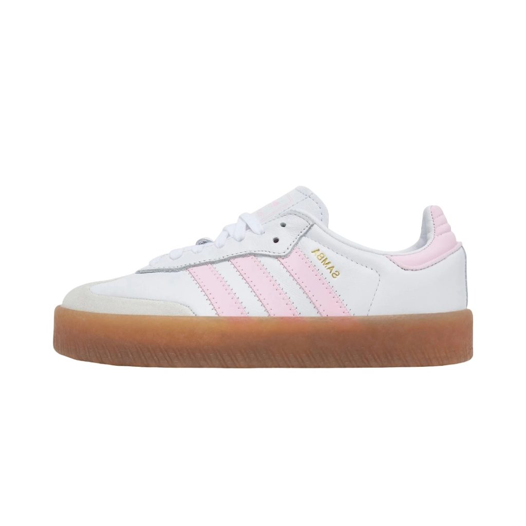 adidas Sambae (GS) Cloud White Clear Pink Gold Metallic